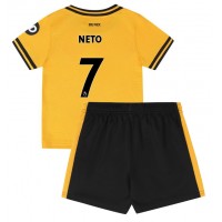 Camiseta Wolves Pedro Neto #7 Primera Equipación Replica 2024-25 para niños mangas cortas (+ Pantalones cortos)